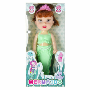 Preslatka lutka sirena u kutiji sa prozorom, 18 cm (12 kom.)