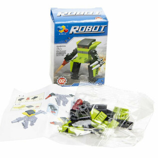 Kocke za Slaganje Roboti (12 komada u Displayu)