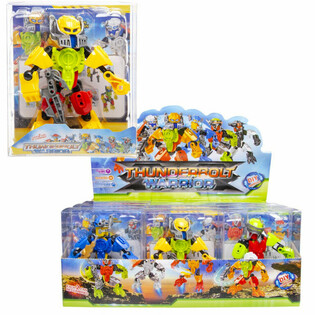 THUNDERBOLT ROBOT WARRIOR AKCIONA FIGURA U DISPLEJU (12 komada)