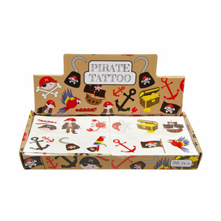 Piratske Fun tetovaže - Display (96 kom)