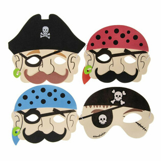 PIRATSKE MASKE OD PENE - DEČACI (60 komada)