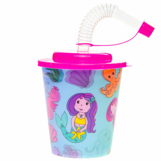 ČA&Scaron;A ZA PIĆE / ČA&Scaron;A ZA SLADOLED SA SLAMKOM &ndash; SIRENA (12 kom.)
