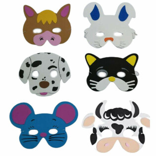 Penaste Maske Životinje sa Farme (24 Komada)