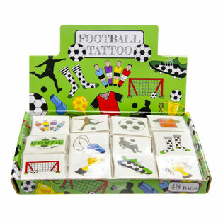 Fun Tattoo Fudbal - Display sa 48 paketića (12 tetovaža po paketiću)