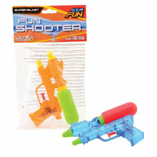 AQUA FUN - VODENI PI&Scaron;TOLJI, 16 Cm - SA ZAKAČKOM (12 kom.)