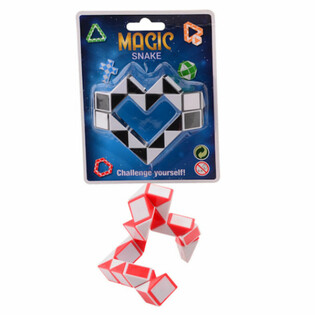 MAGIC SNAKE - 3D PUZLE ZMIJA NA KARTONU (24 kom.)