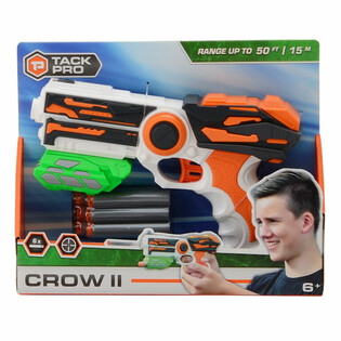 TACK PRO CROW II Pi&scaron;tolj sa 6 mekanih strelica - 23 cm