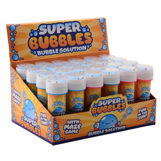 AQUA FUN - DUVALICA ZA BALONE, 60ML SA IGRICOM STRPLJENJA U DISPLEJU (24kom.)
