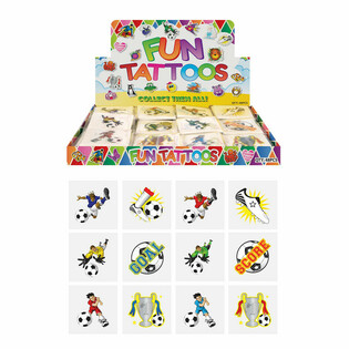 FUN TATTOO'S - Fudbalski Displej (48 pakovanja od 12)