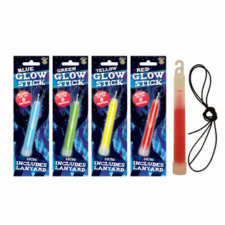 Svetleći &Scaron;tapić Glow Stick Breaklight - 15cm sa Vrpcom - Mix Boja (12 kom.)