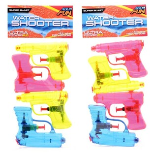 Set Pi&scaron;tolja na Vodu Aqua Fun - 4 Komada, 11 cm
