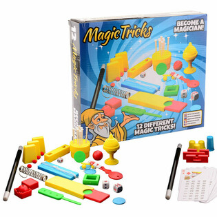 MAGIC TRICKS - VELIKA KUTIJA ZA MAGIJU SA 12 TRIKOVA U KUTIJI