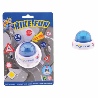 Policijska sirena Bike Fun - Svetlo i zvuk za dečiji bicikl