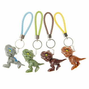 Privezak za ključeve dinosaurus koji grize prste (12 kom.)