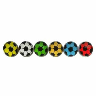Skakutave Loptice Fudbal Mix - &Oslash; 3,2 cm (50 kom)
