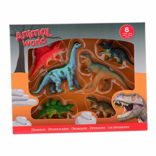 ANIMAL WORLD - Set Igračaka Dinosaurusi (6 Figura)