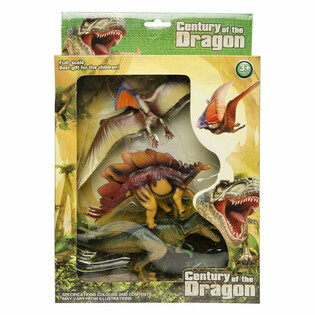 SET OD 3 FIGURICE DINOSAURUSA - U VELIKOJ POKLON KUTIJI (1 kom.)