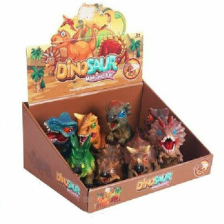 ZVUČNE FIGURE DINOSAURA U DISPLAYU (8 kom.)