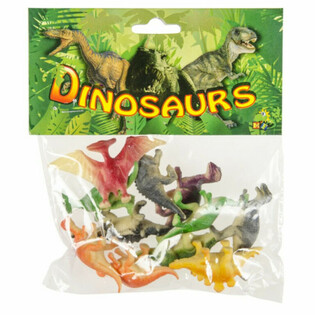 Set od 12 Igračaka Dinosaura u Pakovanju (6 kom.)