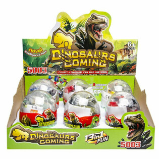 Bricks Kocke - Set Dinosaura u Kapsuli (6 komada)