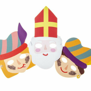 SINTERKLAAS - PENASTE MASKE SV. NIKOLA I PIET (48 kom.)