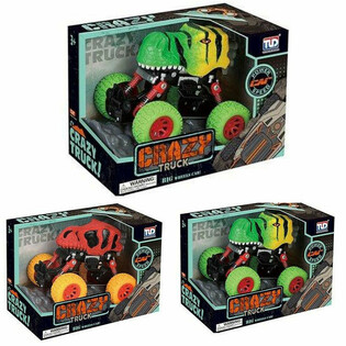 Veliki Pull Back Dinosaur Monster Truck-ovi - Poklon kutija (2 kom)