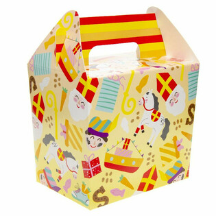 SINTERKLAAS MENU KUTIJA / POKLON KUTIJA 14x10x17 cm (12 kom.)