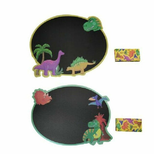 Tabla za kredu Dinosaur sa kredama u stalku (24 kom.)