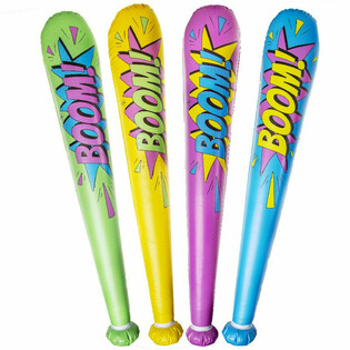 Velika Palica na Naduvavanje 'Boom!' - 85cm - Mix Boja (12 kom.)