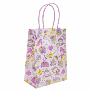 Papirne kesice za poklone Princeze - 16x9x22 cm (12 komada)