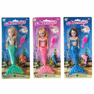 Lutka Sirena na Kartici (6 kom.)