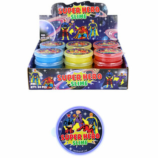 SLAJM SUPERHEROJI U DISPLEJU (24 kom.)