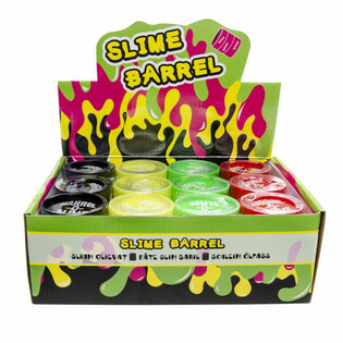OBOJENI SLIME U BURADIMA U DISPLAYU (12 kom.)