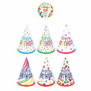 Rođendanske kapice Mix 'Happy Birthday' (120 kom.)