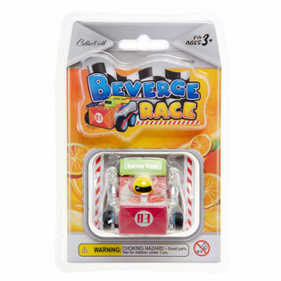 PULLBACK TRKAČKI AUTOMOBIL - BEVERAGE RACE CAR (12 Komada)