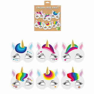 EKOLO&Scaron;KE - PAPIRNE MASKE JEDNOROG (12 komada)