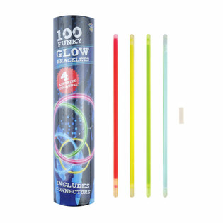 Svetleće Narukvice Glow - 100 Komada u Tubi