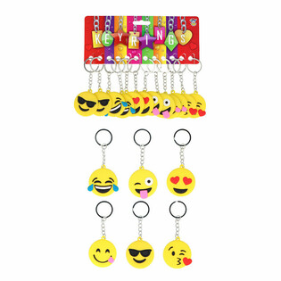 Smiley Privesci za ključeve Mix (12 komada)