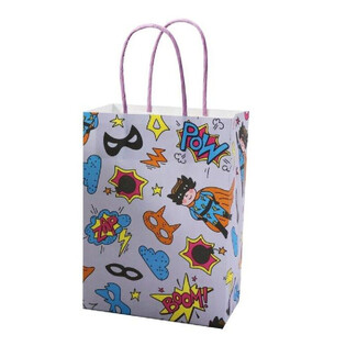 Papirne Poklon Kese Superheroj - 16x9x22 cm (12 kom.)