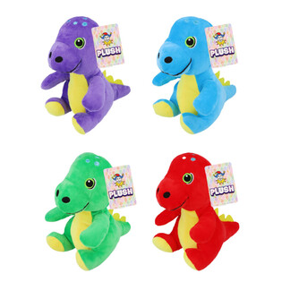 Pli&scaron;ani dinosaurus - visina 19 cm - mix boja (12 kom.)