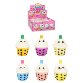 Bubble Tea Squeeze Fidget - Miks boja u displeju (12 kom.)