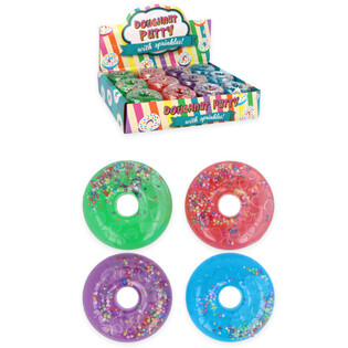 Putty krofne u &scaron;arenom displeju - Mix boja (24 komada)