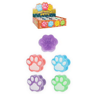 Ljigavac u Obliku Pseće &Scaron;ape - Paw Shaped Putty (24 komada)