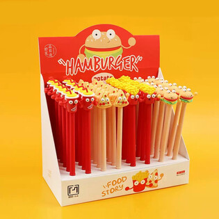 Fast Food hemijske olovke u displeju (48 komada)