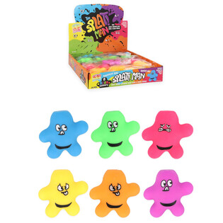 SQUEEZY SPLAT MAN - MIKS BOJA - U DISPLAYU (24 kom.)
