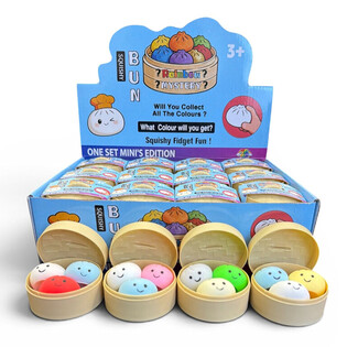 RAGE - Squishy MINI&rsquo;S EDITION Mini Knedle Dumplings MALE (5.3 x 5.3 x 4.1 cm) Viral 2026 Fidget Toy (24 kom.)