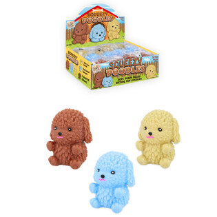 Rastegljive Squishy Pudlice u Displeju (12 komada)