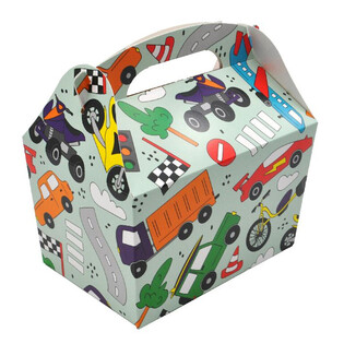 MENUBOX MODEL: VOZILA - Dim. 18.5x12x19 CM - FOODBOX - KIDSBOX (24 kom.)