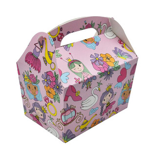 KUTIJA ZA DEČIJI MENI PRINCEZA - Dim. 18.5x12x19 CM - FOODBOX - KIDSBOX (24 kom.)