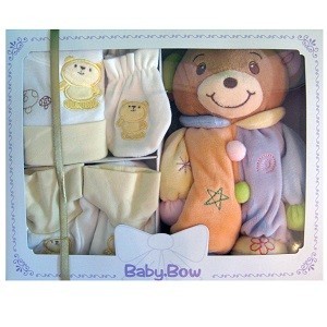 Poklon Set Baby Bow - Meda (4-delni)